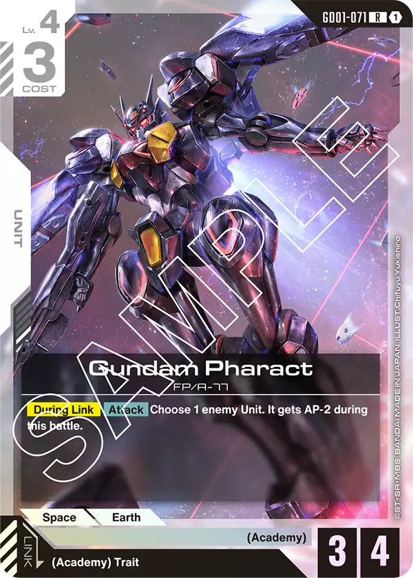 Newtype Rising GD01-071 Gundam Pharact