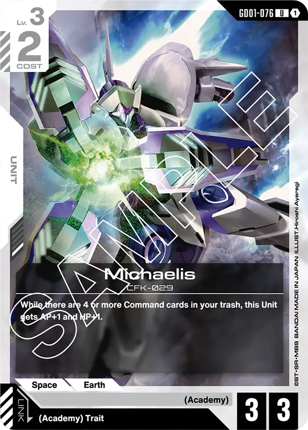 Newtype Rising GD01-076 Michaelis
