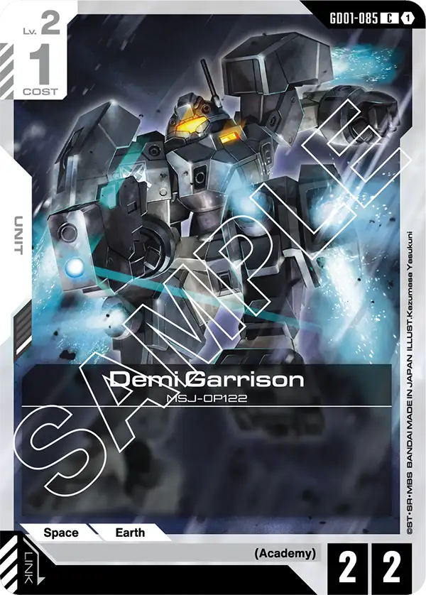 Newtype Rising GD01-085 Demi Garrison
