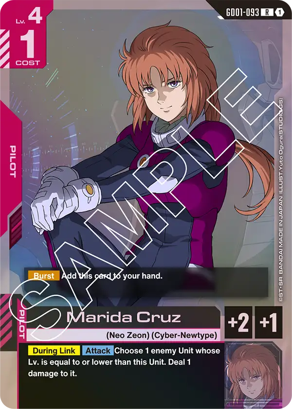 Newtype Rising GD01-093 Marida Cruz