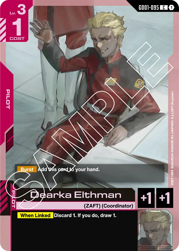 Newtype Rising GD01-095 Dearka Elthman