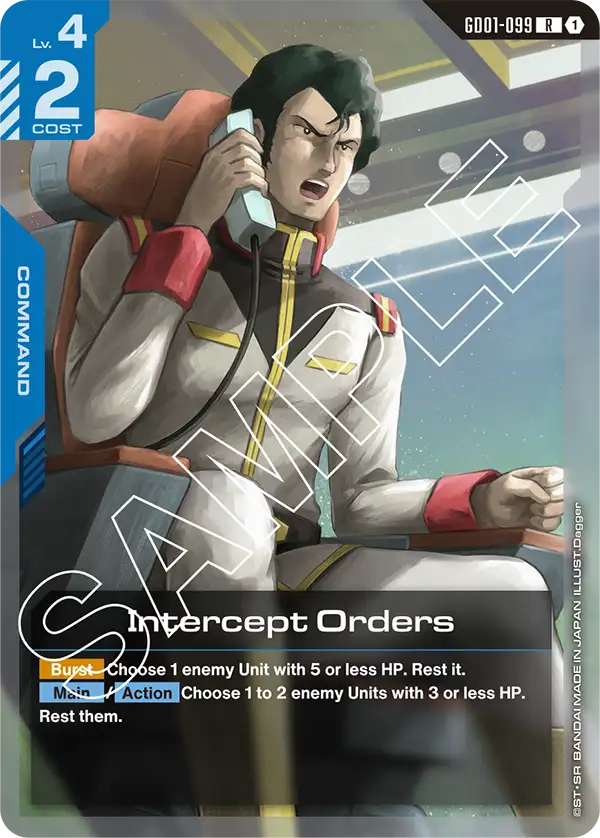 Newtype Rising GD01-099 Intercept Orders