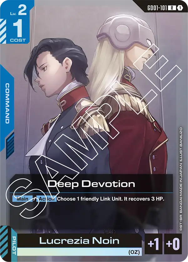 Newtype Rising GD01-101 Deep Devotion