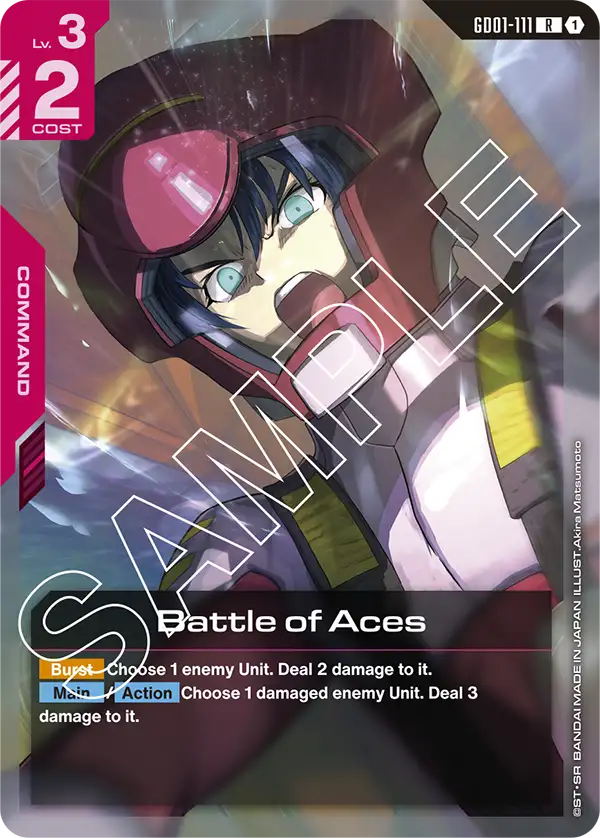 Newtype Rising GD01-111 Battle of Aces