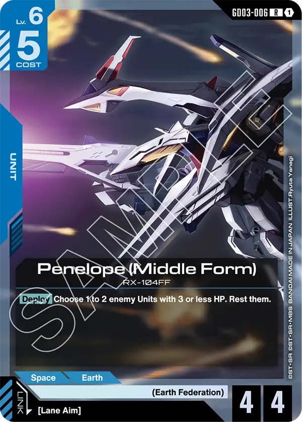 Steel Requiem GD03-006 Penelope (Middle Form) R