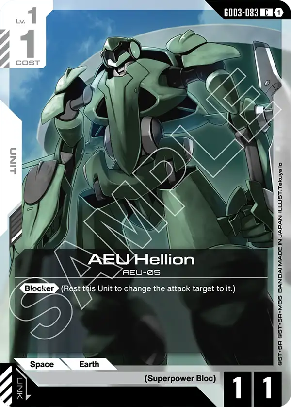 Steel Requiem GD03-083 AEU Hellion C