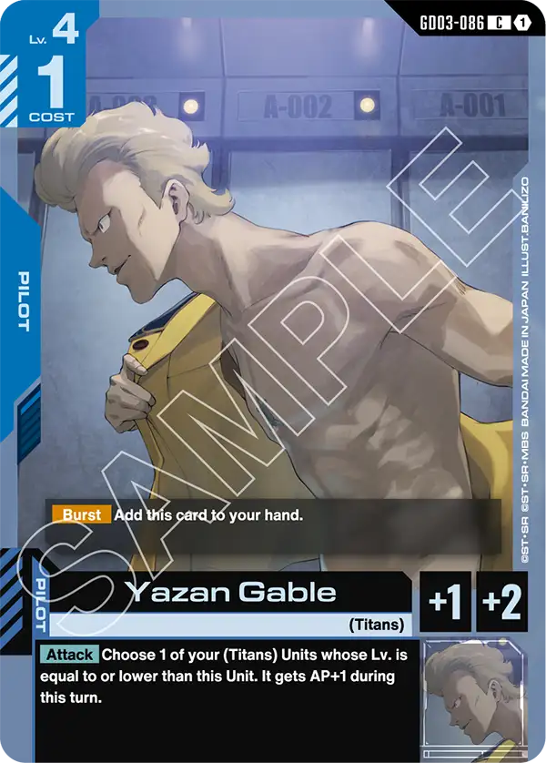 Steel Requiem GD03-086 Yazan Gable C