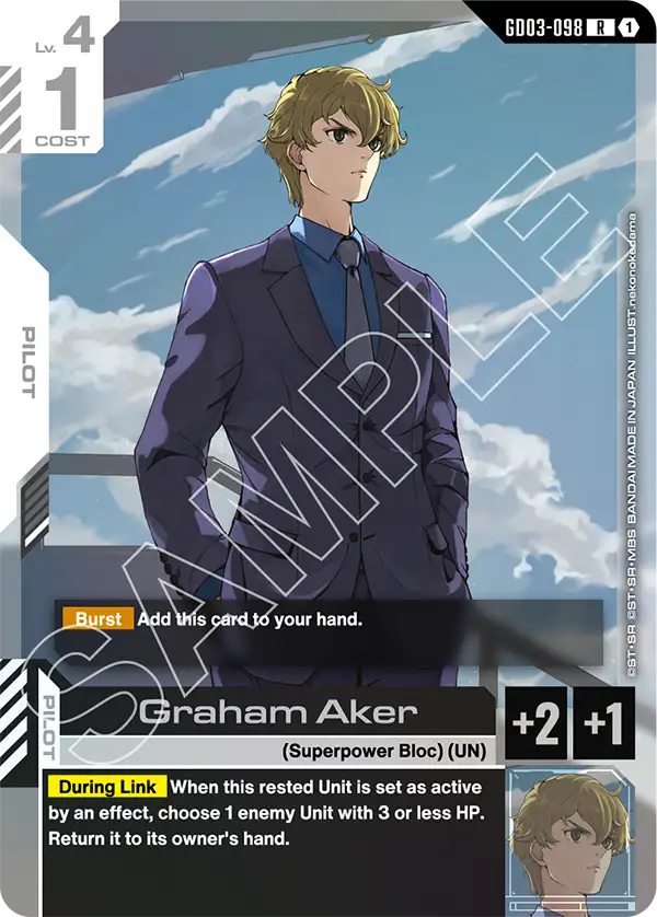 Steel Requiem GD03-098 Graham Aker R