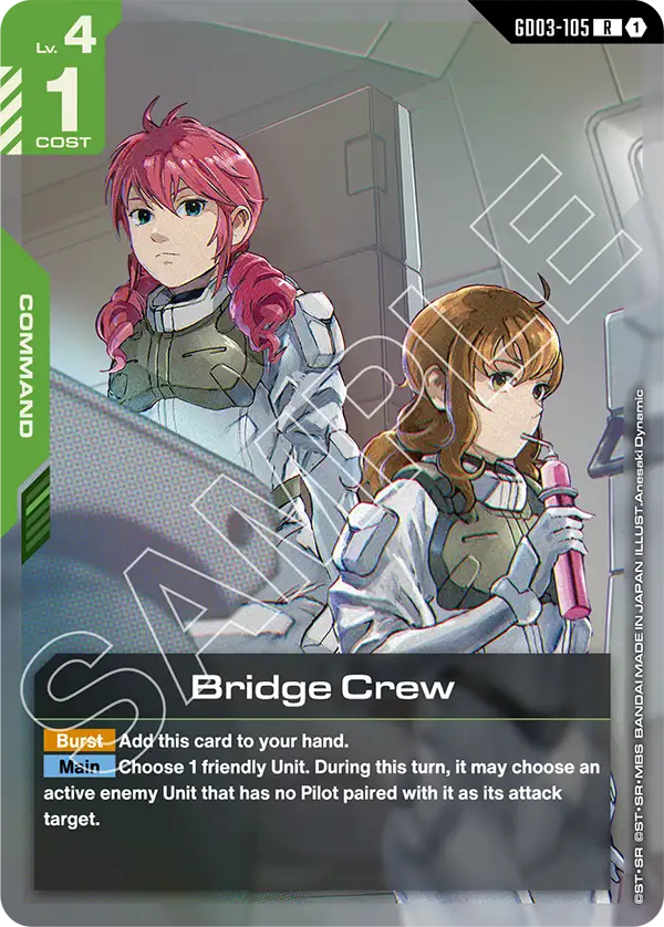 Steel Requiem GD03-105 Bridge Crew R