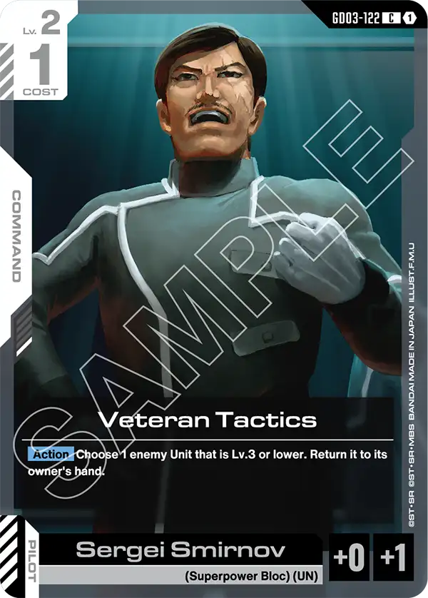 Steel Requiem GD03-122 Veteran Tactics C