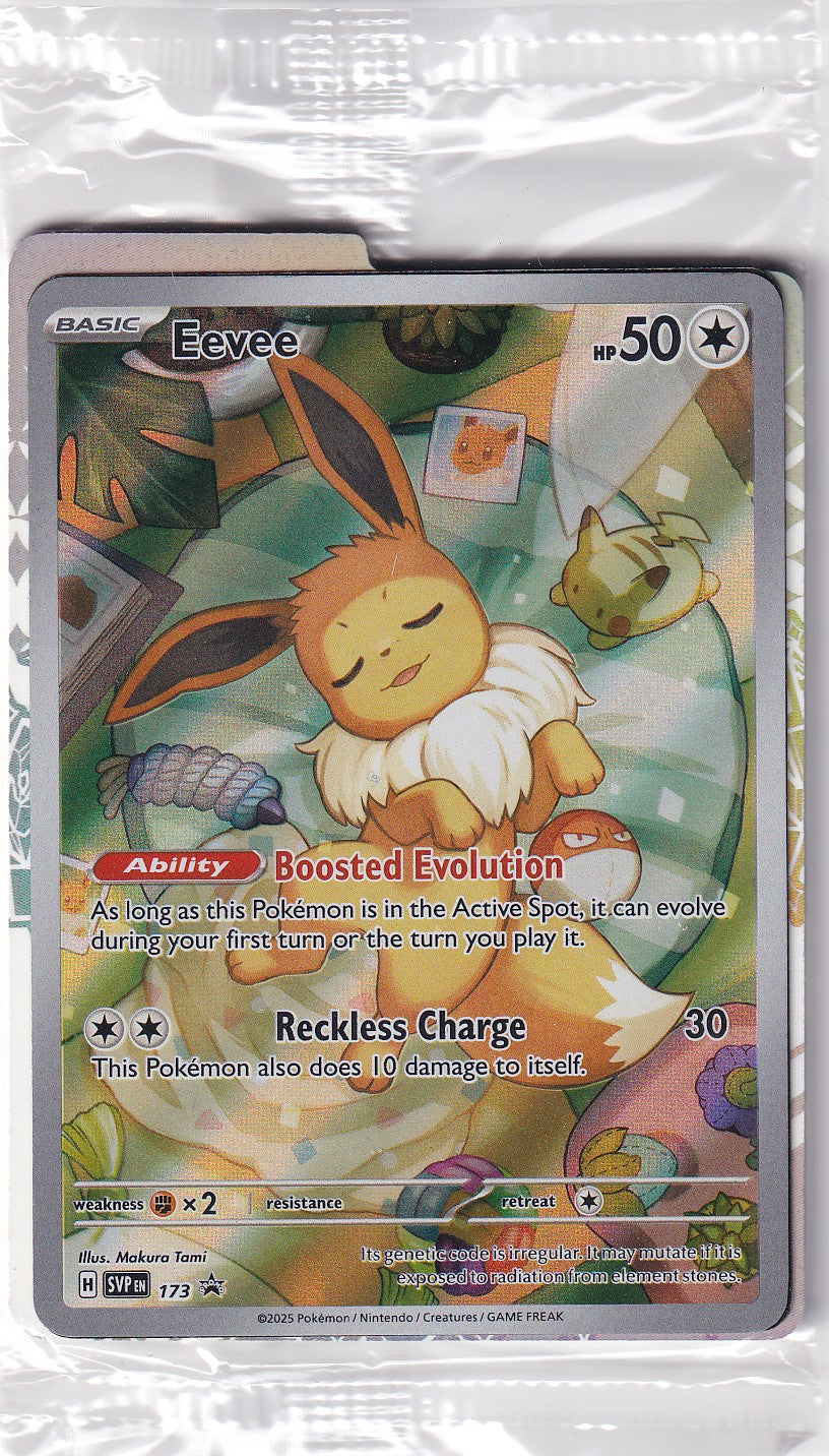 Scarlet & Violet Prismatic Evolutions SVP EN 173 Eevee Promo