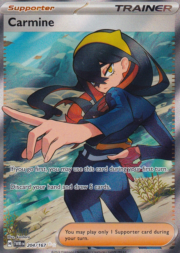 Scarlet & Violet Twilight Masquerade 204/167 Carmine