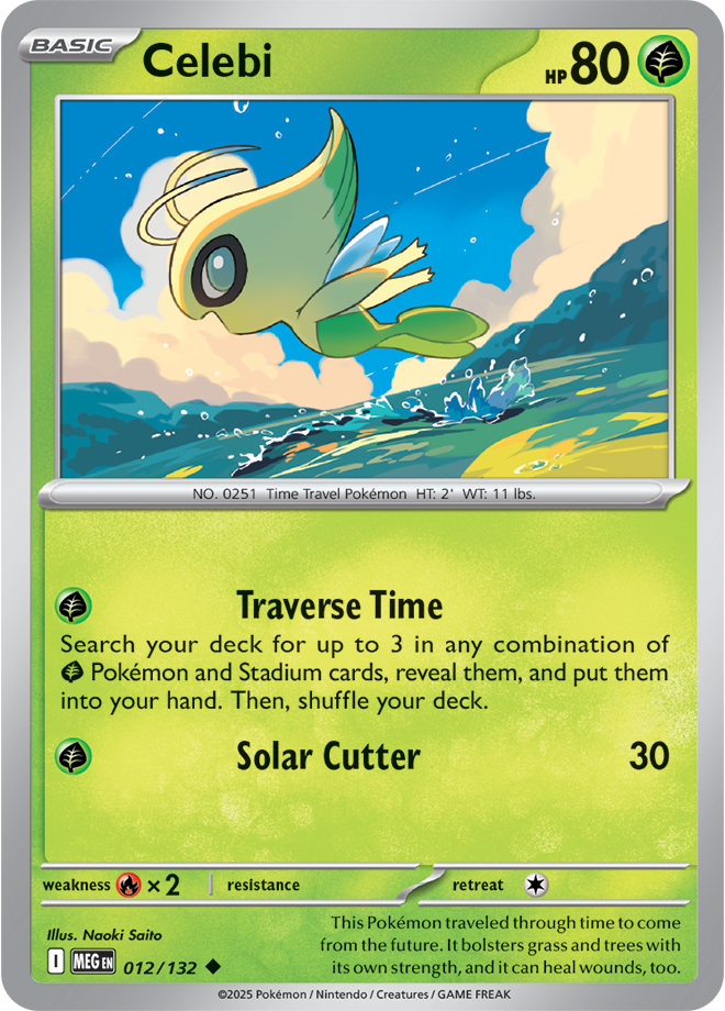 Mega Evolution 012/132 Celebi