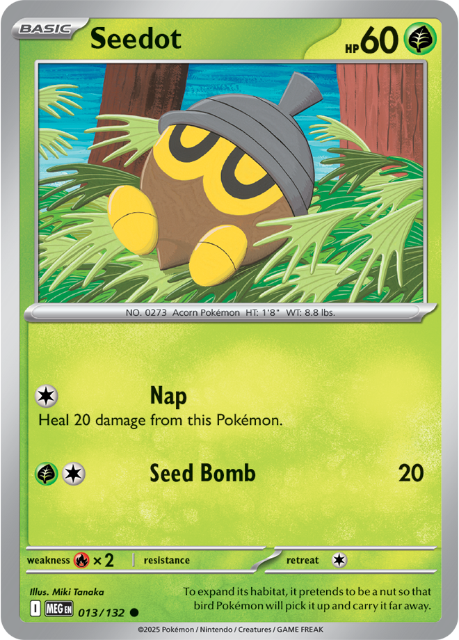 Mega Evolution 013/132 Seedot
