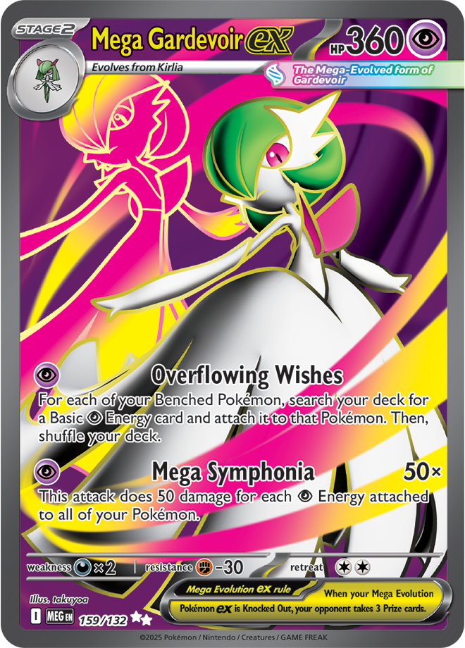 Mega Evolution 159/132 Mega Gardevoir ex