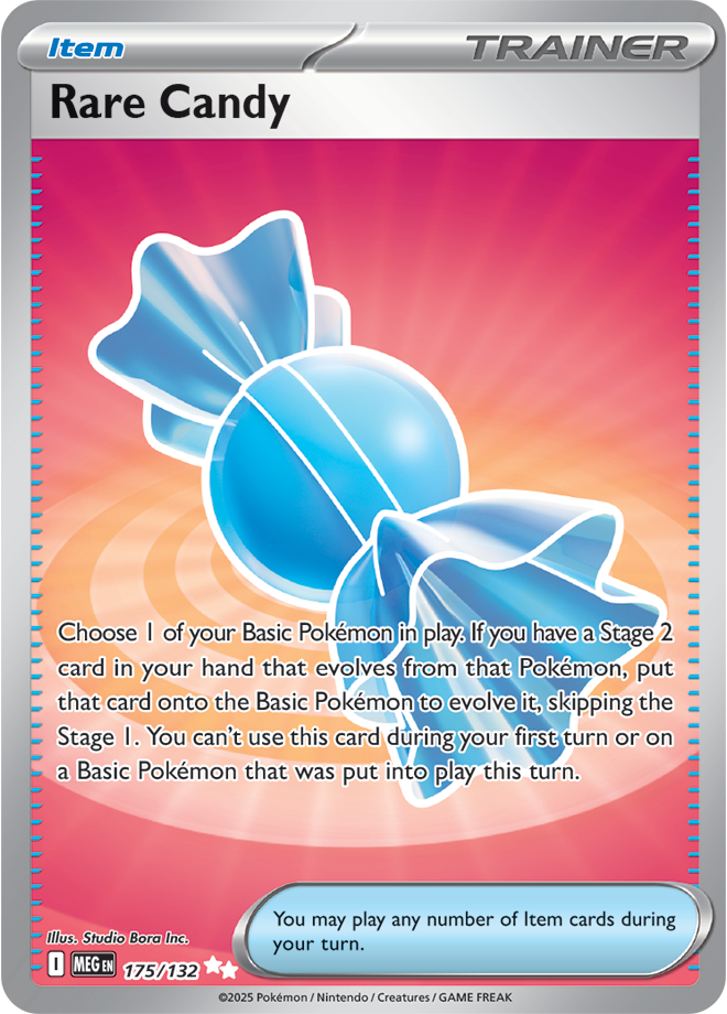 Mega Evolution 175/132 Rare Candy