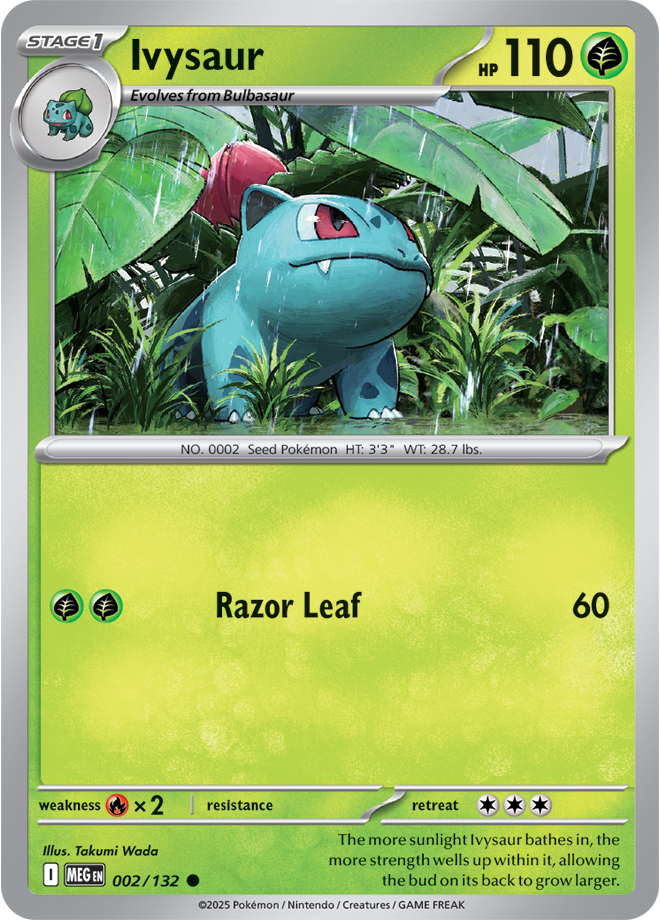 Mega Evolution 002/132 Ivysaur