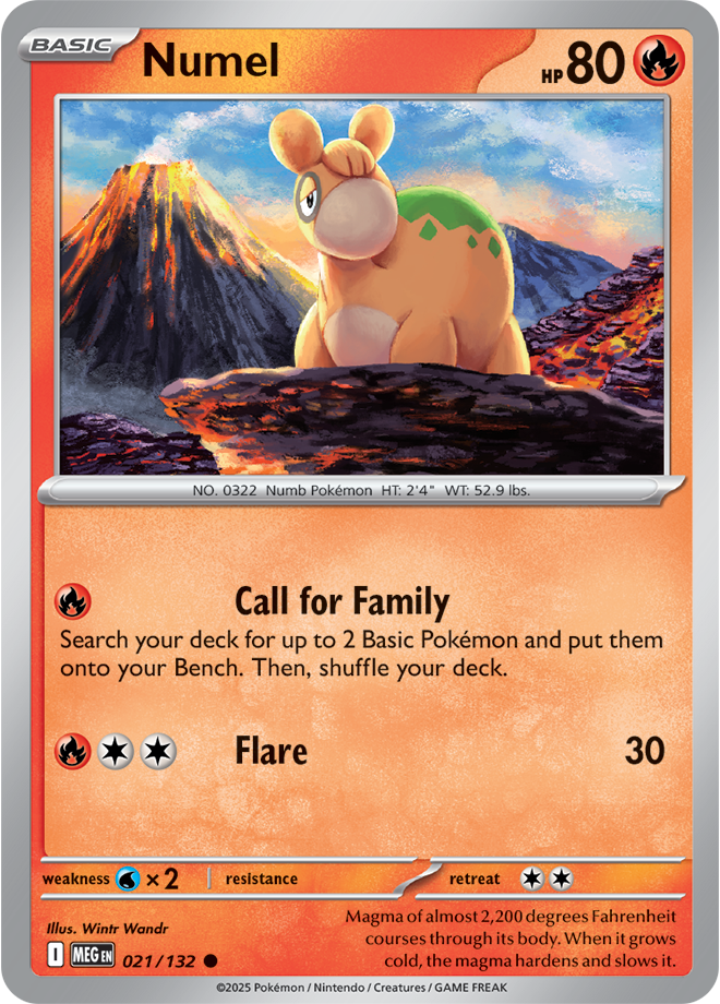 Mega Evolution 021/132 Numel