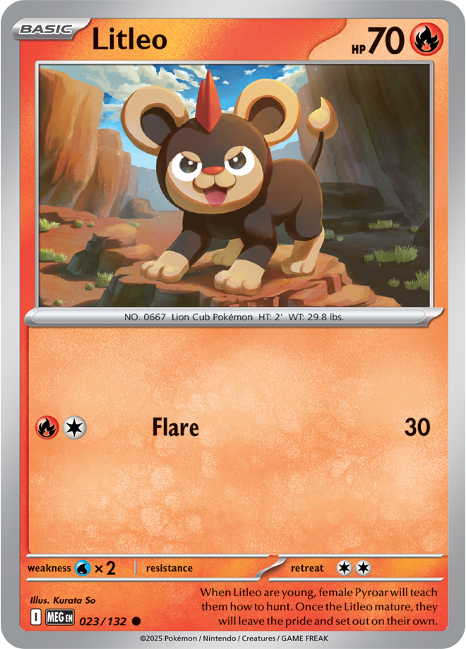 Mega Evolution 023/132 Litleo