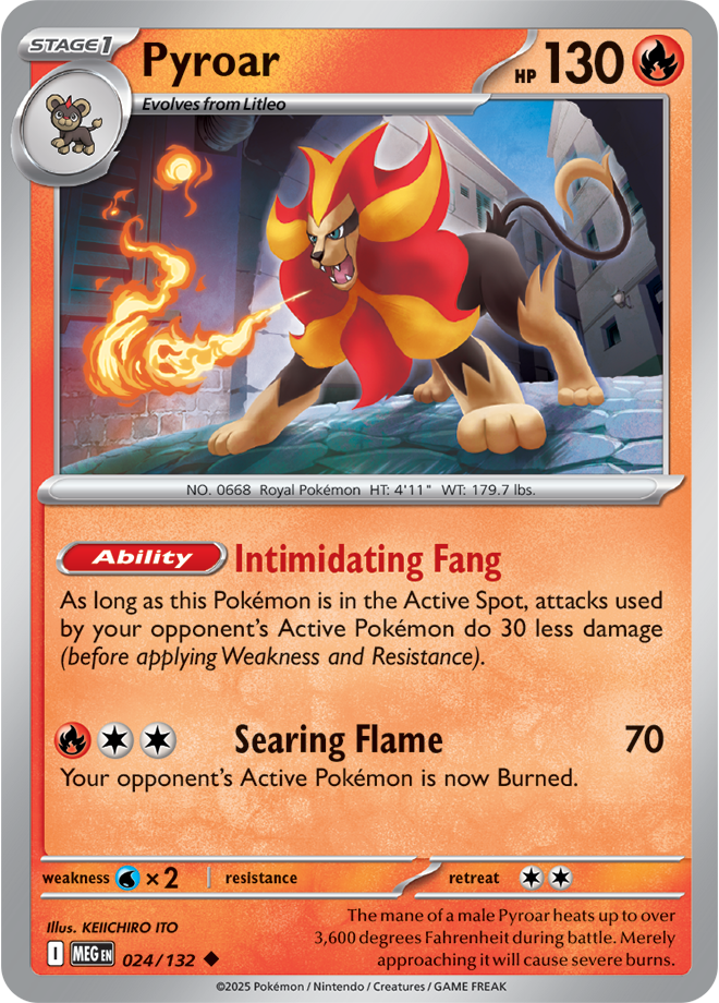Mega Evolution 024/132 Pyroar