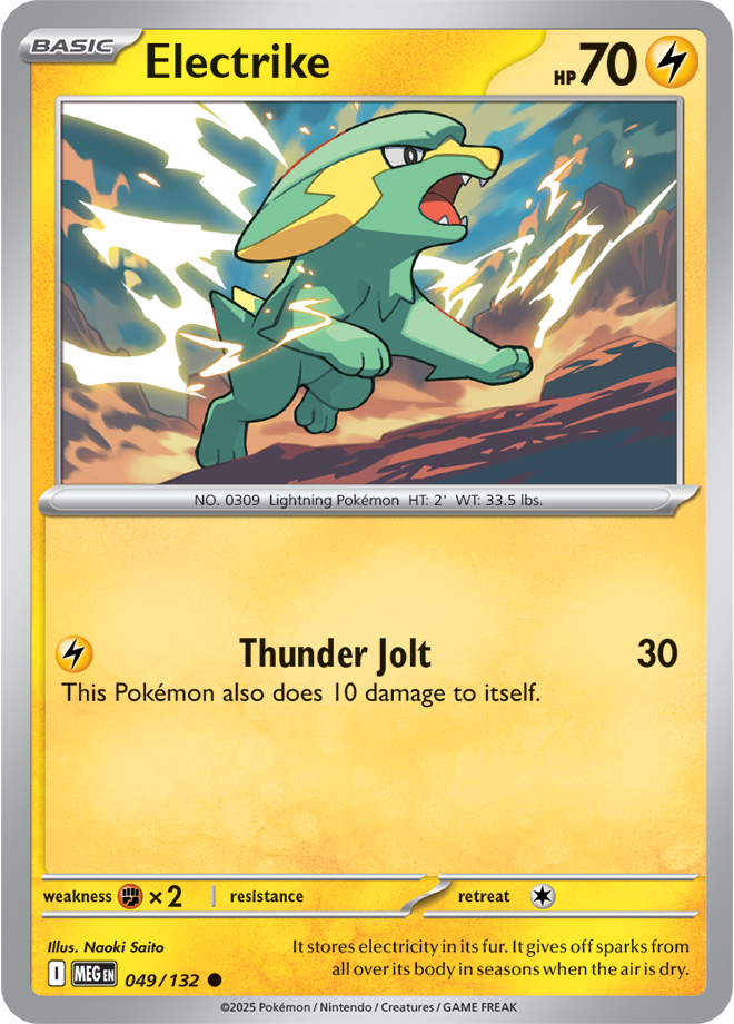 Mega Evolution 049/132 Electrike