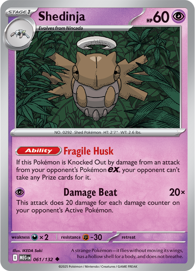 Mega Evolution 061/132 Shedinja