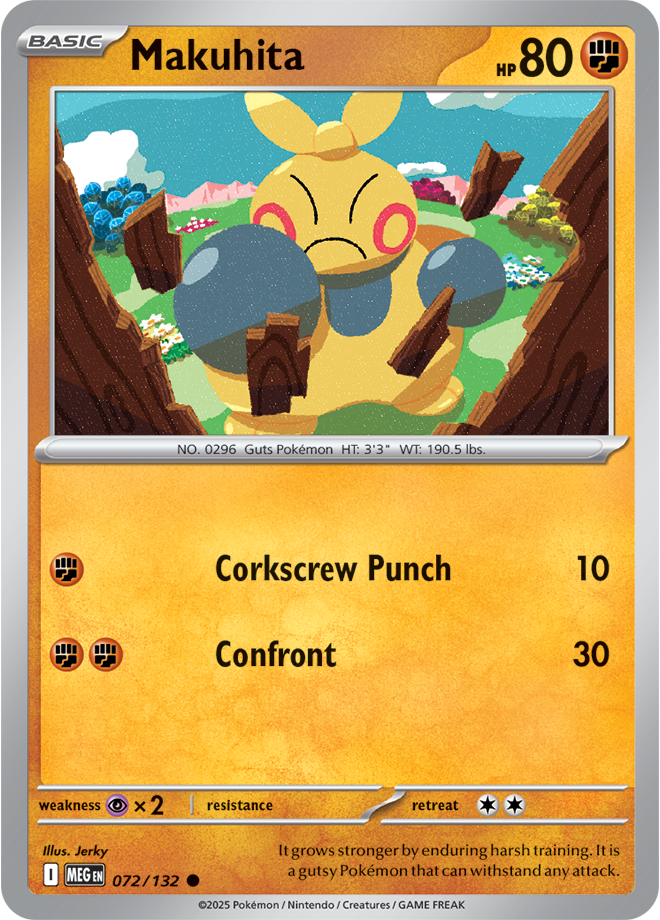 Mega Evolution 072/132 Makuhita