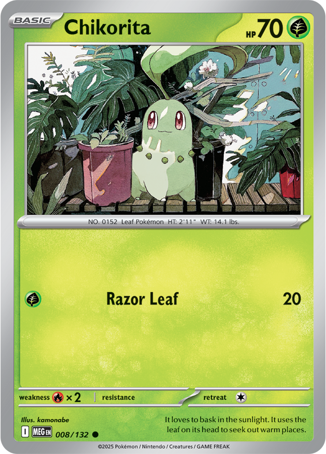 Mega Evolution 008/132 Chikorita