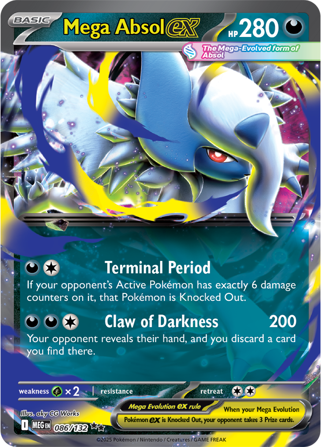 Mega Evolution 086/132 Mega Absol ex