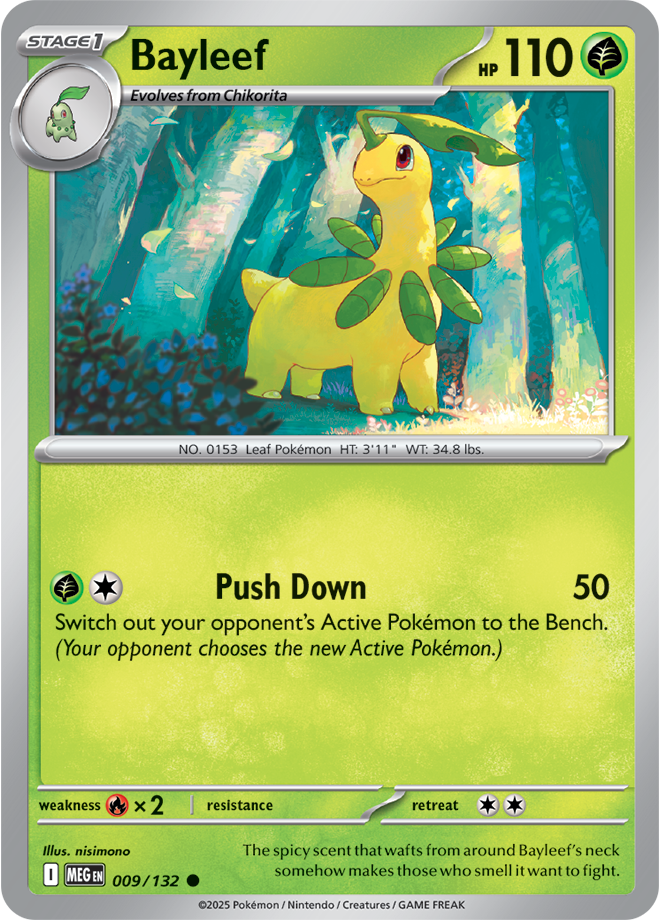 Mega Evolution 009/132 Bayleef