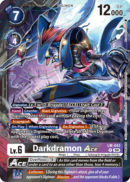 World Convergence LM-043 Darkdramon ACE