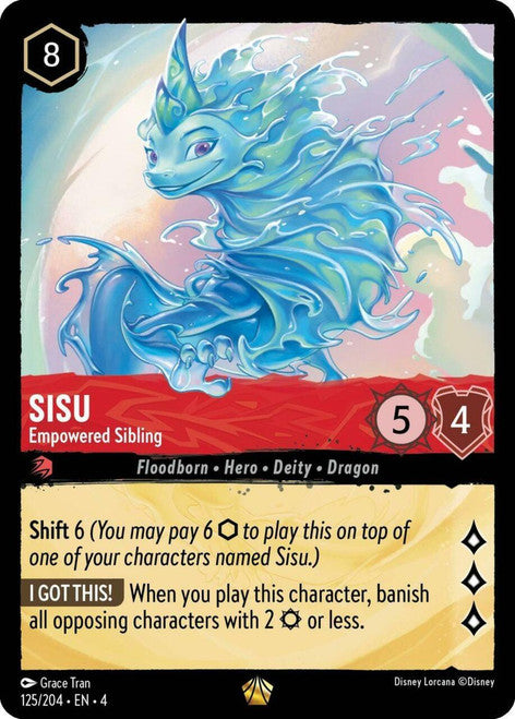 Disney Lorcana Ursula's Return 125/204 Sisu - Empowering Sibling