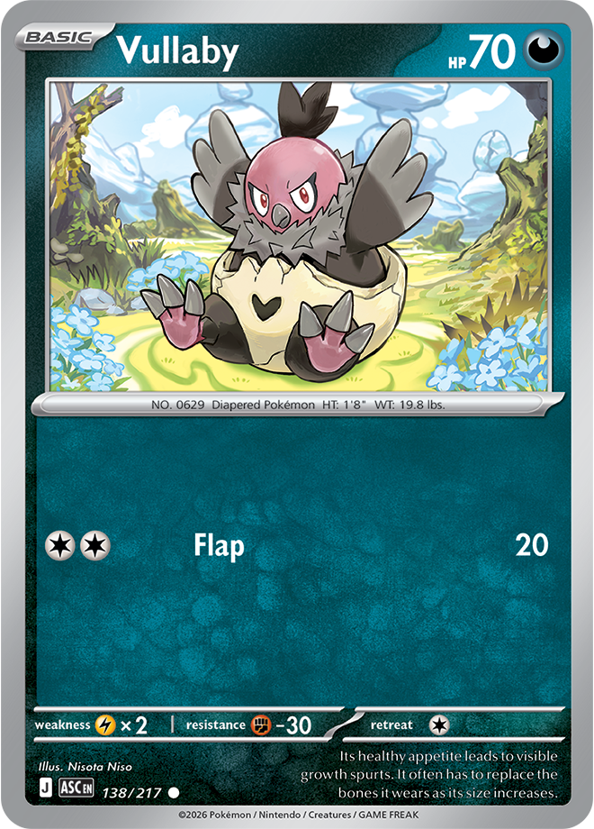 Mega Evolution - Ascended Heroes 138/217 Vullaby