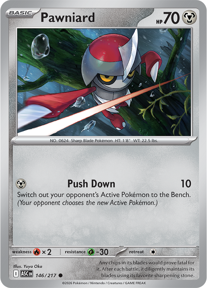 Mega Evolution - Ascended Heroes 146/217 Pawniard