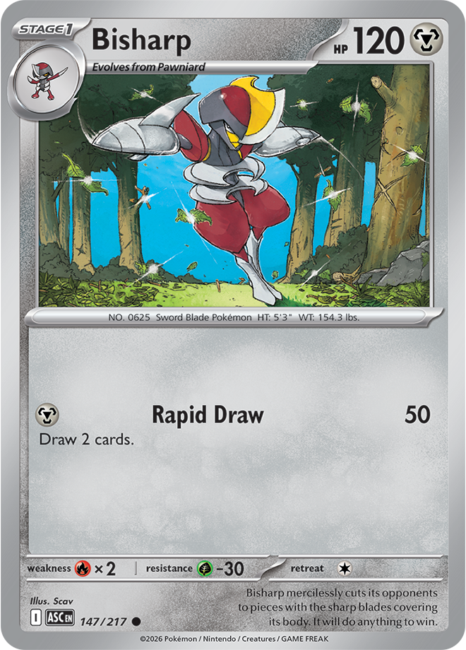 Mega Evolution - Ascended Heroes 147/217 Bisharp