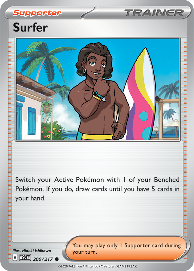 Mega Evolution - Ascended Heroes 200/217 Surfer