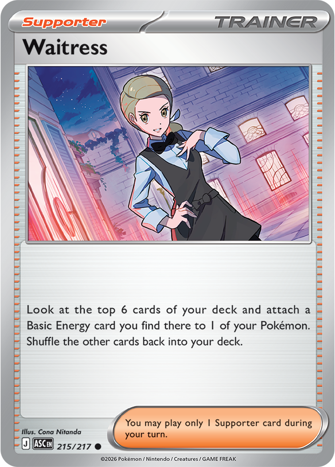 Mega Evolution - Ascended Heroes 215/217 Waitress