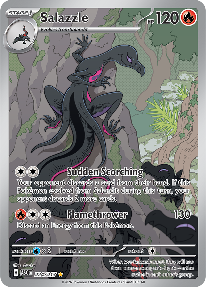 Mega Evolution - Ascended Heroes 224/217 Salazzle