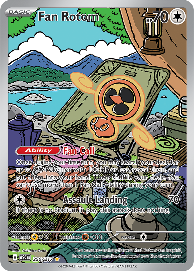 Mega Evolution - Ascended Heroes 250/217 Fan Rotom