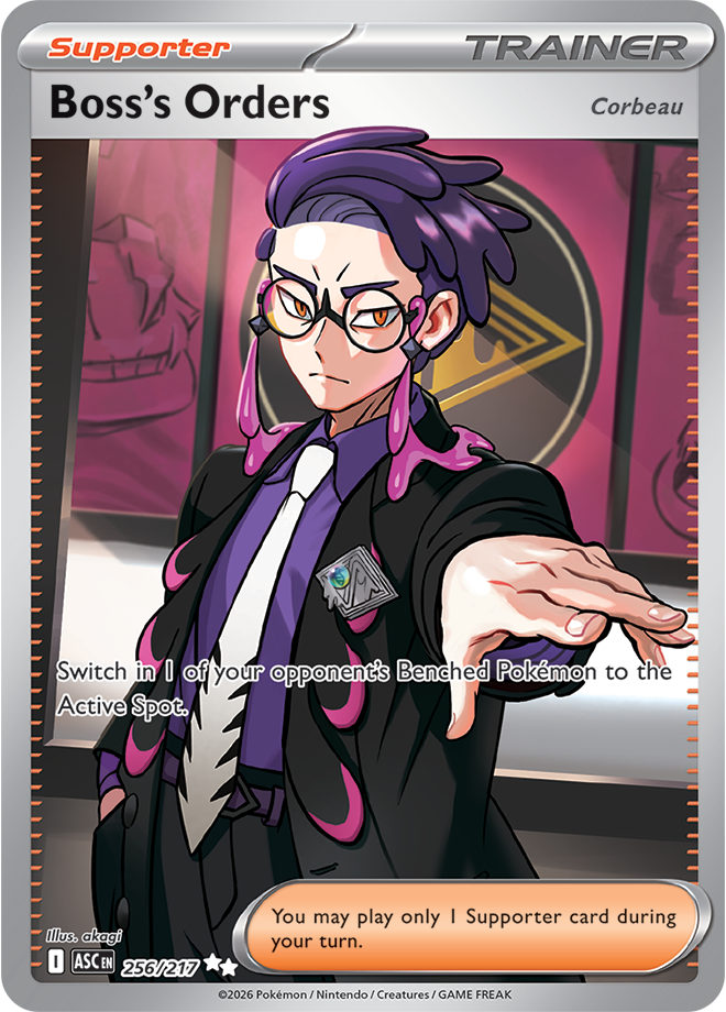 Mega Evolution - Ascended Heroes 256/217 Boss’s Orders