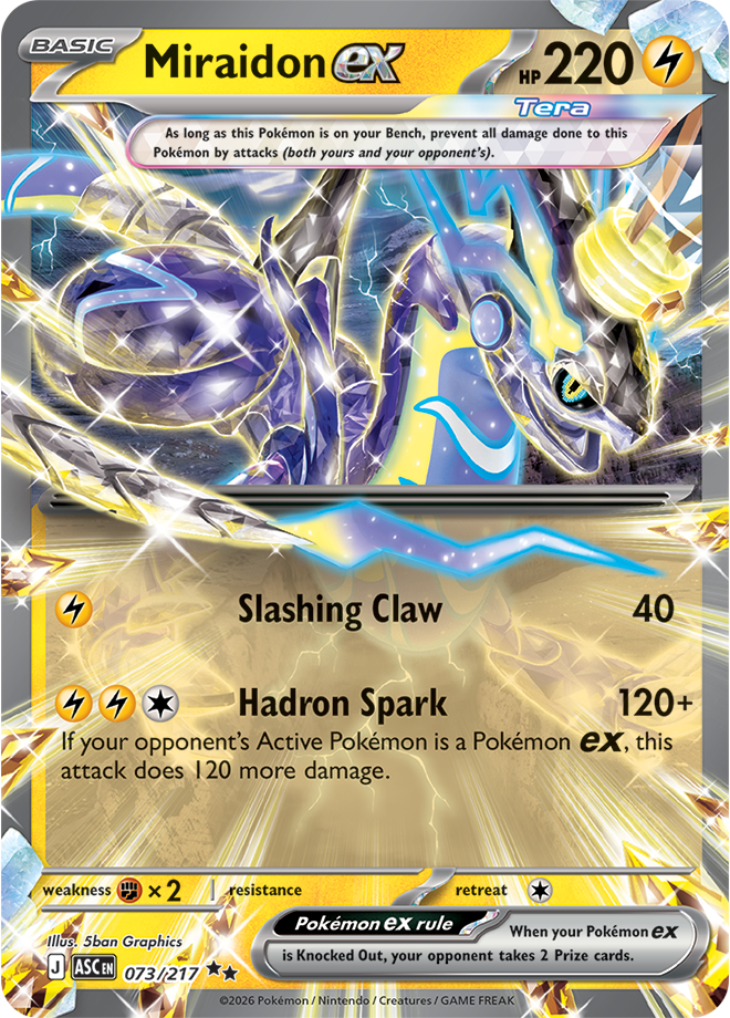 Mega Evolution - Ascended Heroes 073/217 Miraidon ex