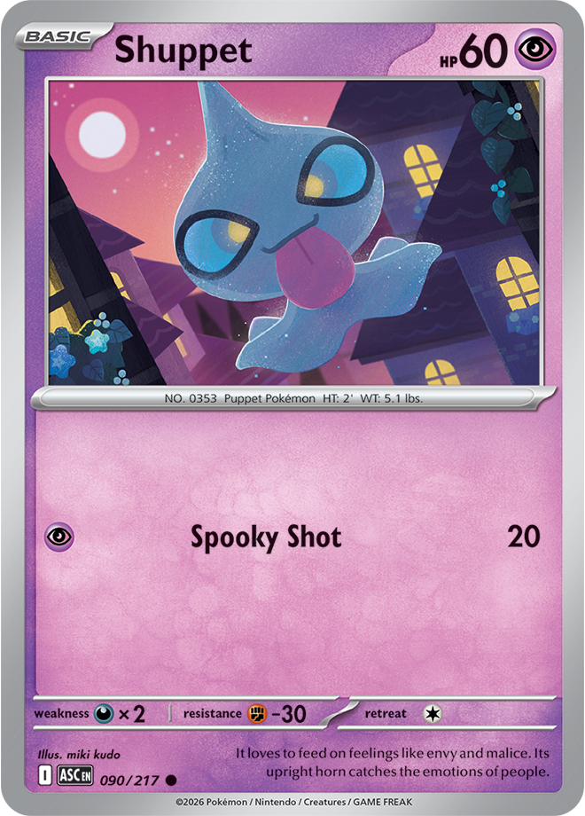 Mega Evolution - Ascended Heroes 090/217 Shuppet