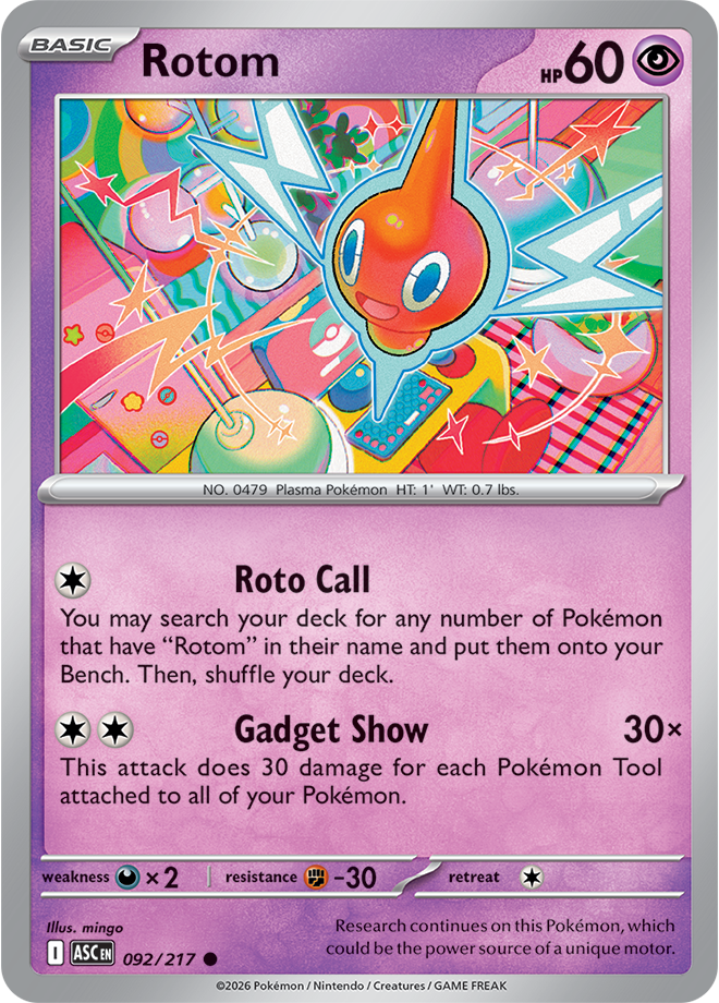 Mega Evolution - Ascended Heroes 092/217 Rotom
