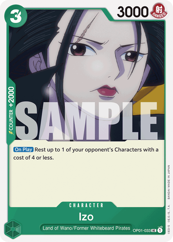 OP01-033 | UC | CHARACTER Izo