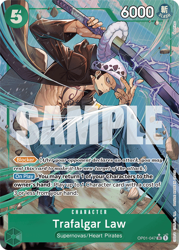 OP01-047 | SR | CHARACTER Trafalgar Law Parallel
