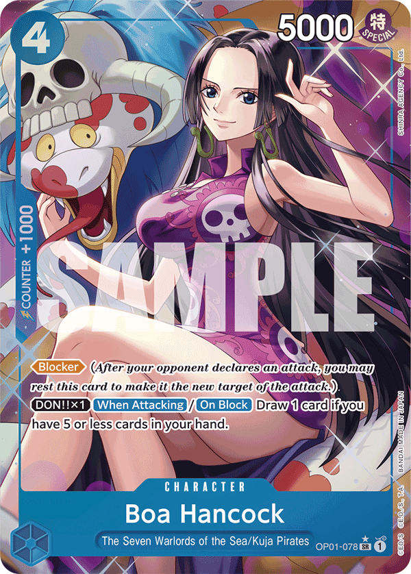OP01-078 | SR | CHARACTER Boa Hancock Parallel