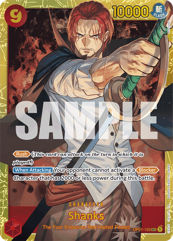 OP01-120 | SEC | CHARACTER Shanks