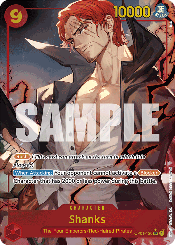 OP01-120 | SEC | CHARACTER Shanks Parallel