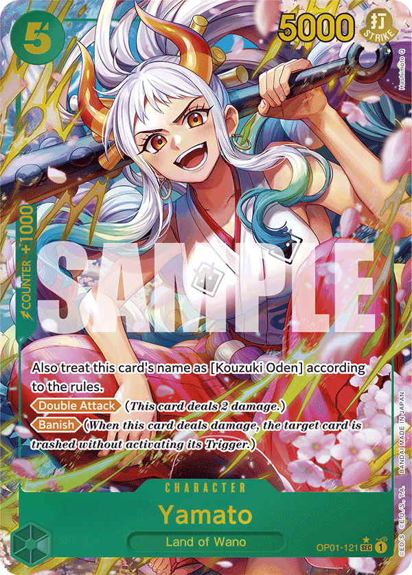 OP01-121 | SEC | CHARACTER Yamato Parallel