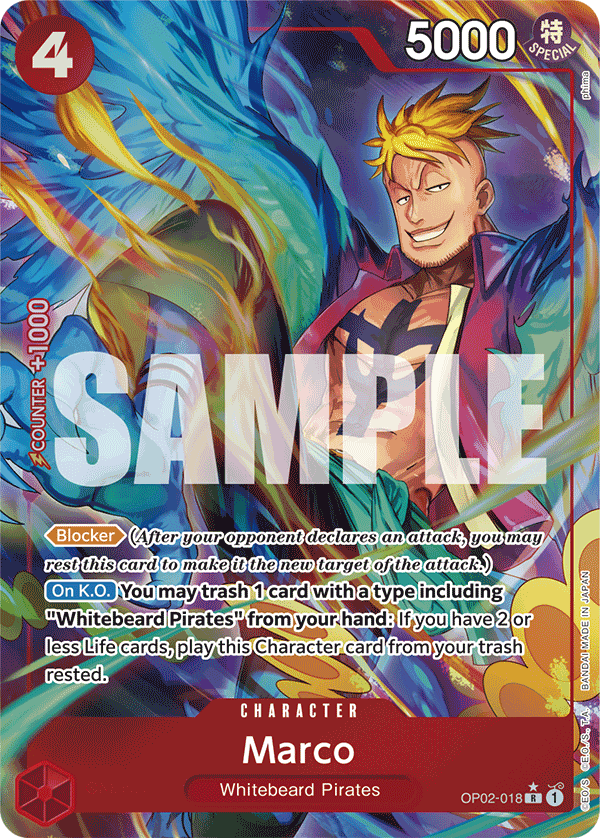 OP02-018 | R | CHARACTER Marco Parallel